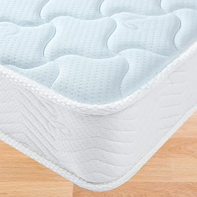 Image of Good Nite Single Mattress Sprung 3FT Memory Foam 7 Inch Deep Hybrid Medium Firm Pressure Reliev Supportive Mattresses With a Luxurious Knitted Fabric 90 x 190 18