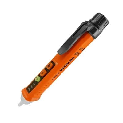 Image of MKB Voltage Tester, Non Contact Adjustable Sensitivity Detector Pen Ac Circuit Tester Tool Display Led Flashlight Buzzer Alarm Range 12V 1000V