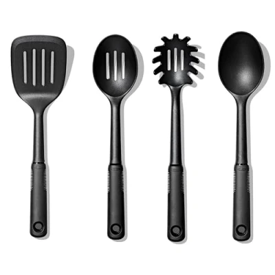 Image of OXO 1127080, Black Good Grips 4 Piece Nylon Tool Set