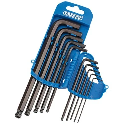 Image of Draper Imperial Hex. and Ball End Key Set (10 Piece)