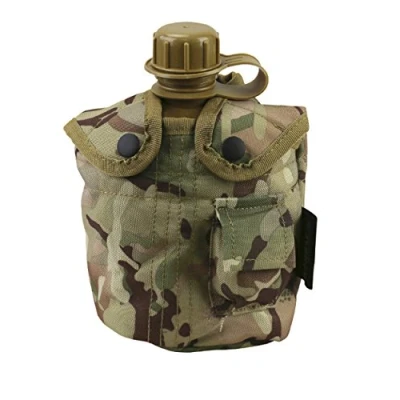 Image of Zip Zap Zooom Kombat Army Combat Military Water Bottle BTP US GI British Camo Waist Belt Pouch Clip