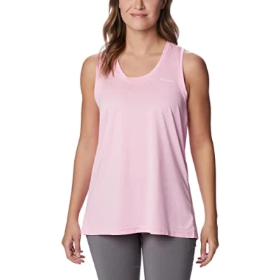 Image of Columbia Women&#039;s Hike Tank Shirt, Wild Rose Heather, XS