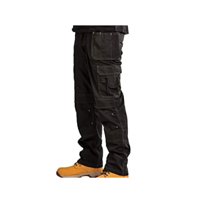 Image of STANLEY IOWA TROUSERS BLACK W40 L31