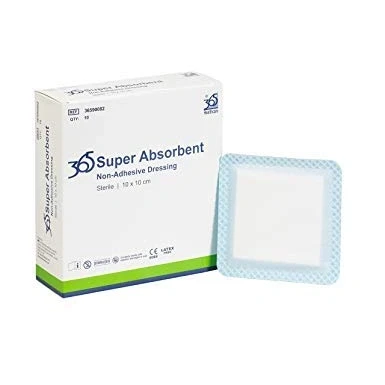 Image of 365 Super Absorbent Dressing 10cm x Non adhesive (x 10)