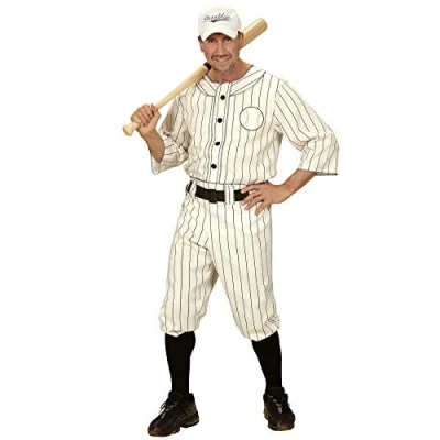 Image of &quot;BASEBALL PLAYER&quot; (shirt, pants with belt, cap) (S)