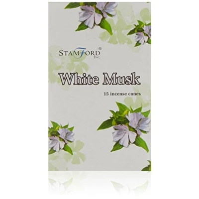 Image of Stamford Hex Incense Cones White Musk