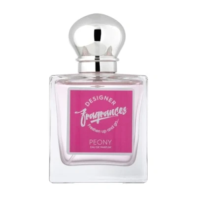 Image of Designer Fragrances Peony 50ml Women’s Eau De Parfum Spray for Instant Freshness on The Go Long Lasting Luxury Smelling Perfume Your Face, Body and Skin Great Female Gifts