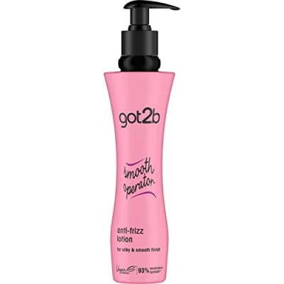 Image of Got2b Anti Frizz Hair Lotion Smooth Operator, Vegan, Up To 230 Degree Heat Protection, Control, For Silky Hair, 200ml