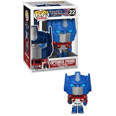 Image of Funko POP! Vinyl: Transformers Optimus Prime Retro Collectable Vinyl Figure Gift Idea Official Merchandise Toys for Kids &amp; Adults TV Fans Model Collectors and Display
