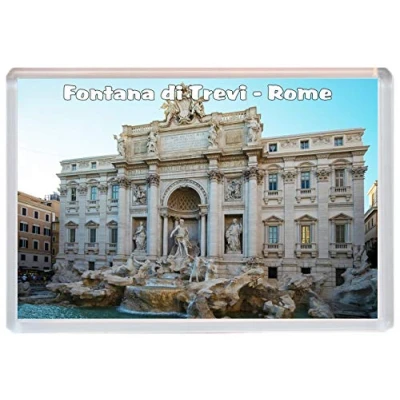 Image of Fontana/Fountain di Trevi Rome Italy Jumbo Fridge Magnet/Magnets BBSM1284