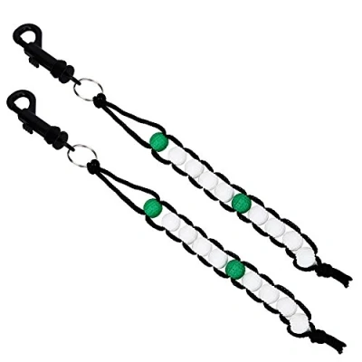 Image of Golf Bead Counter, 2 Pcs Portable Score Counters Bracelets with Clip for Adding Up Shots Counting Beads