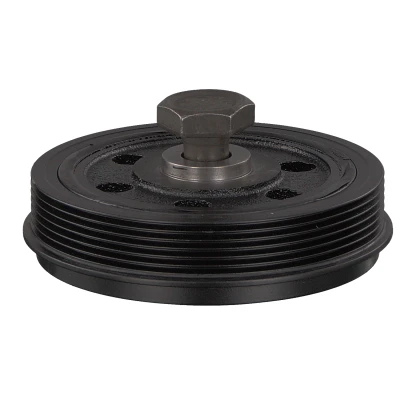 Image of 500312310, 500332292, 500332292S1, 99461230 crankshaft Pulley FEBI BILSTEIN 39710 6PK 146,5mm 5 with screw, for FIAT: Ducato II Minibus