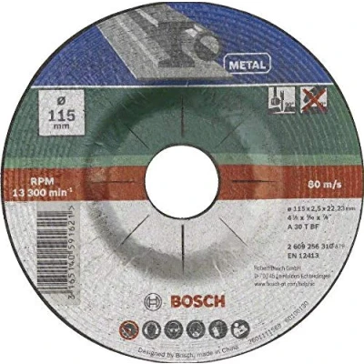 Image of Bosch 2609256313 DIY Cutting Disc Metal 230 mm ø x 3 Offset