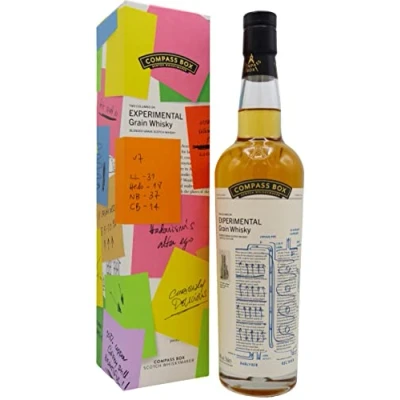 Image of Compass Box Experimental Grain Whisky Blended Scotch 46% ABV Limited Edition 70cl