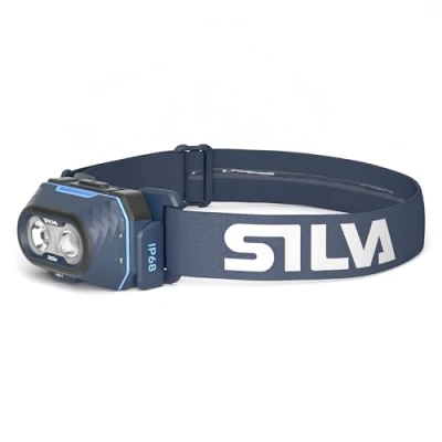 Image of Silva Head Torch Battery Powered Rechargeable USB C Explore 5 700 Lumen Lamp 4 Brightness Levels White, Red &amp; Orange LEDs Indicator Outdoor Running