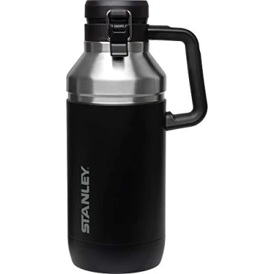Image of STANLEY Go Growler, 64oz Stainless Steel Vacuum Insulated Beer Rugged Growler with Interior, 24 Hours Cold and 4 Days Ice Retention