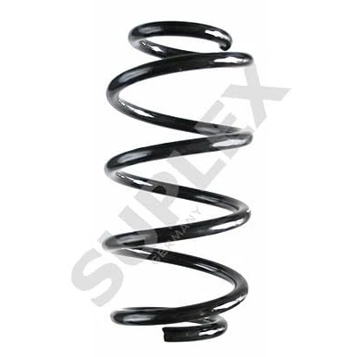 Image of 2463243004, A2463243004 Coil spring SUPLEX 19426 Rear Axle with constant wire diameter orange (2x), brown MERCEDES BENZ: B Class, GLA