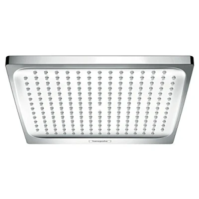 Image of hansgrohe Crometta E 240 Overhead Shower, Low Pressure, 1 Spray, chrome
