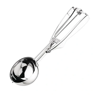 Image of Vogue Stainless Steel Portioner Size 8 Ice Cream Scoop Potato Food Spoon