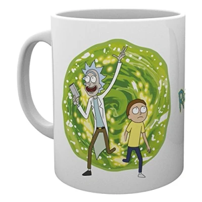 Image of GB eye LTD, Rick and Morty, Portal, Mug, Wood, Various, 1 Count (Pack of 1)