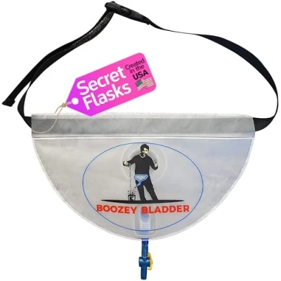 Image of Hidden Flask for Alcohol 1L Boozey Bladder Say Goodbye to Overpriced Drinks Disguise Your Booze and Sneak it Into Any Event or Festival