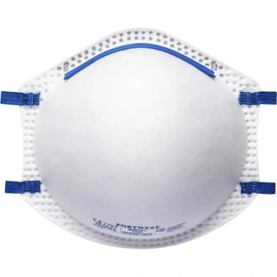 Image of Portwest FFP2 Respirator, Color: White, P200WHR
