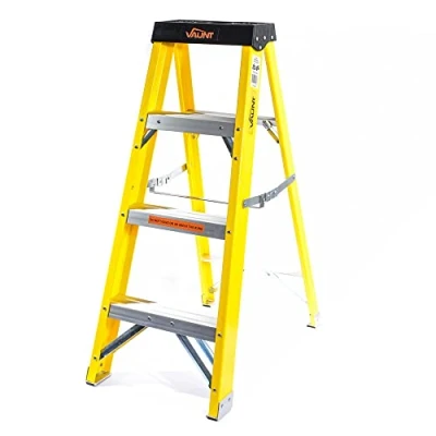 Image of Vaunt Fibreglass Step Ladder 4 Tread 1.11m