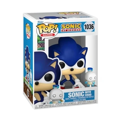 Image of Funko Pop! &amp; Buddy: Sonic the Hedgehog With HChao Collectable Vinyl Figure Gift Idea Official Merchandise Toys for Kids Adults Video Games Fans