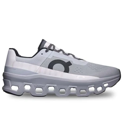 Image of ON Men&#039;s Cloudmonster Running Trainers Alloy/Silver UK 11