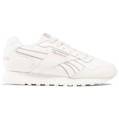 Image of Reebok Glide Women&#039;s Sneaker, Chalk Pinstu Chalk, 5 UK