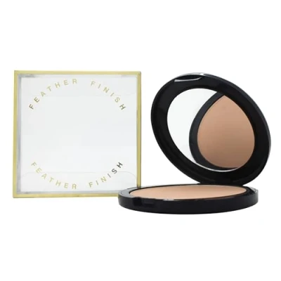 Image of Mayfair Feather Finish 05 Honey Beige Shade Face Powder Mirrored Compact