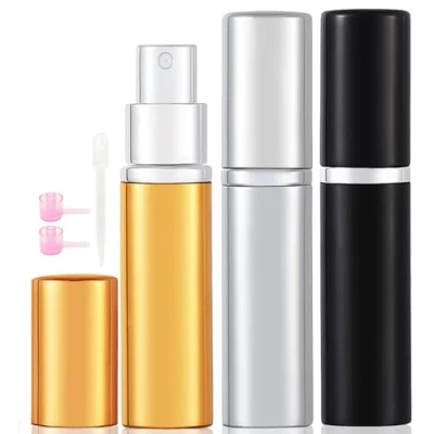 Image of OBSGUMU 10ml Perfume Travel Bottle, 3pcs Atomiser Refillable, Spray Bottles, Portable for Holiday Women Man