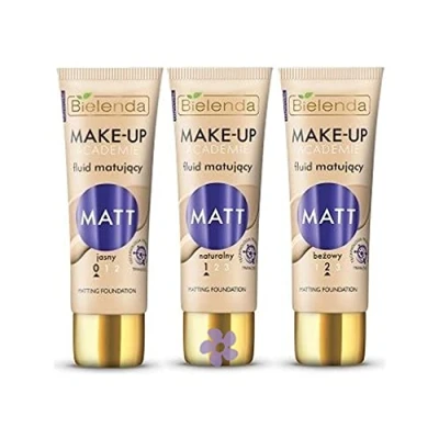 Image of BIELENDA MAKEUP Academie Matting Fluid Matt Natural Shade 30g