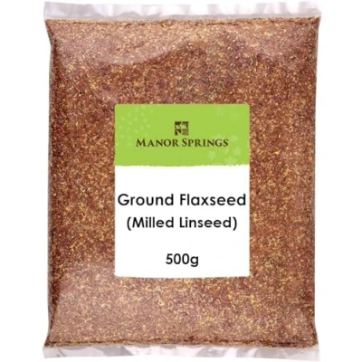 Image of Ground Flaxseed (Milled Linseed) 500g by Manor Springs
