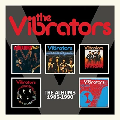 Image of The Vibrators Albums 1985 1990 Sealed 2022 UK cd album box set AHOYBX384