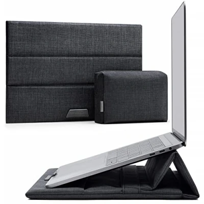 Image of Inateck 13 Inch Laptopsleeve Compatible with MacBook Air M3/M2/M1 2024 2018,13 Pro M2/M1 2022 2016, 12.3 Surface 11/10/9/X/8/7/6/5/4/3, XPS 13, Laptopbag case Stand Function