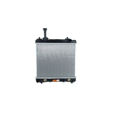 Image of 214004A00E Engine radiator NRF 53079 Aluminium 398mm 350mm 16mm Brazed cooling fins SUZUKI: Alto VII