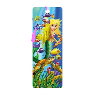 Image of 3D LiveLife Bookmark Mermaid Magic from Deluxebase. A with lenticular Artwork Licensed Renowned Artist Michael Searle