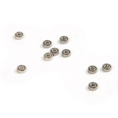 Image of Winwill® 10pcs Miniature L 415ZZ 681ZZ 1x3x1mm Metal Shield Ball Bearings Wheel Roller Toy Model