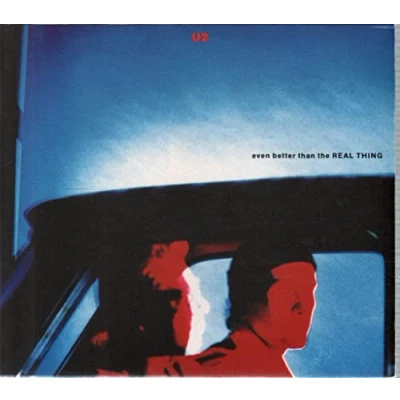Image of U2 Even Better Than The Real Thing 1992 USA CD single 422 866977 2