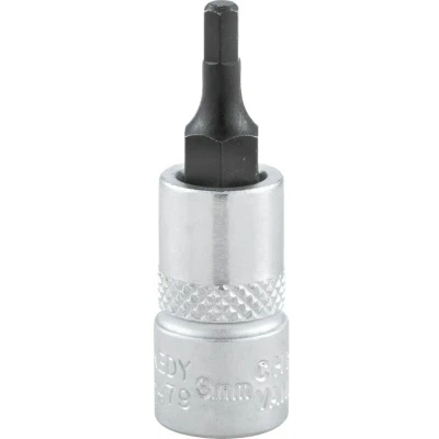 Image of Kennedy 3mm Hex Socket Bit 1/4&quot; Square Drive
