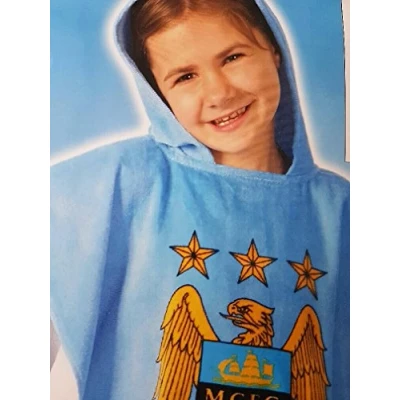 Image of Manchester City / Man Hooded Poncho Bath Towel