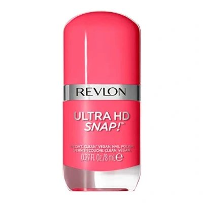 Image of Revlon Ultra HD Snap Nail Polish, Long Lasting Vegan Formula, Quick Drying &amp; One Coat Full Coverage Colour (8ml) No Drama (009) Unisex