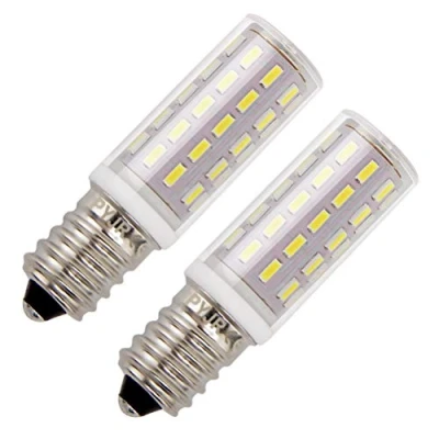 Image of Cooker Hood Led Bulbs E14, 5Watt Equivalent 45W Cool White 6000K Small Edison Screw, 400 Lumens AC 220 230V, Screw SES for Fridge/Cooker Hood/Home Lighting (Pack of 2)