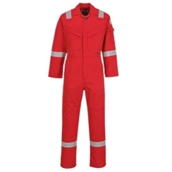 Image of Flame Resistant Anti Static Coverall 350g (Red T)