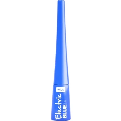 Image of WIBO Electric Blue Liquid Eye Liner, Long Lasting, Waterproof, Shimmery Finish, Full Coverage, 1 count