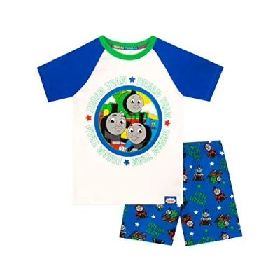Image of Thomas &amp; FRIENDS Boys Pyjamas The Tank Engine Blue 18 24 Months
