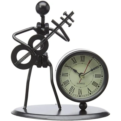 Image of GEWA Skulptur mit Uhr Bassgitarre