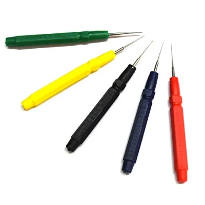 Image of Harts Watch Clock oiling Oiler 5 Oil pins fine Medium and Thick tip Repair Service Tool