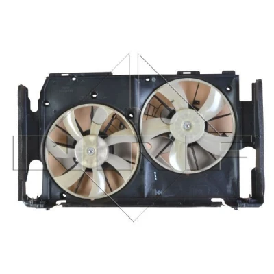Image of 1636128220, 1636128240, 163630V040, 1636328170, 1636328290 Cooling fan NRF 47380 330mm 12V 180/180W with radiator shroud